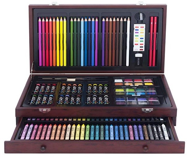 Art 101 142 Piece Wood Art Set - Art Supplies District Artisan
