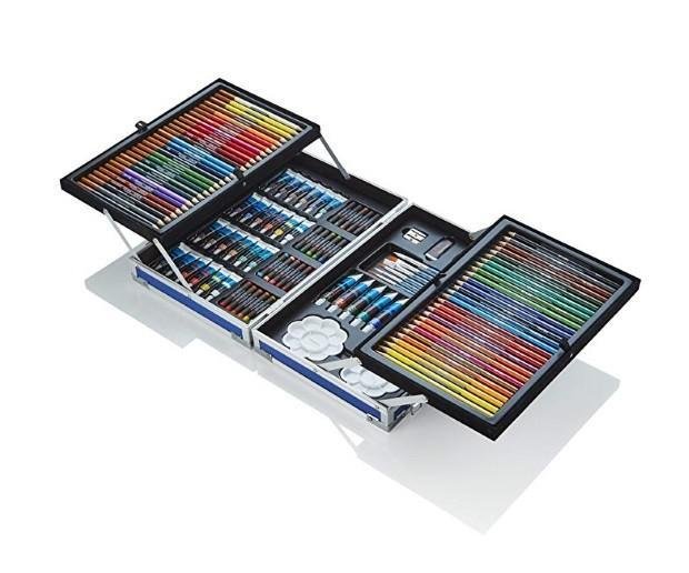 Artworx 125 Piece Art Studio With Aluminium Case