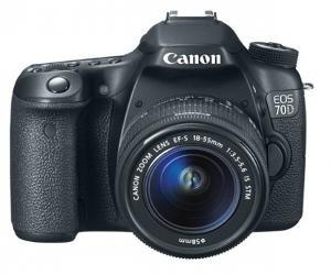 Canon EOS 70D Digital SLR Camera with 18-55mm STM Lens