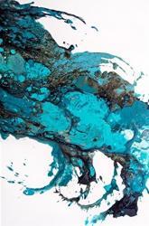 24X36 Abstract Art Print Contemporary Canvas Wrapped Print by Destiny Womack, Star Dust - dWo