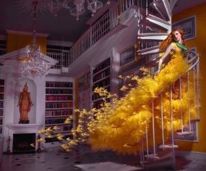 Away with the Canaries, medium ed (SOLD), *LAST AP (2/2)* Photography by Miss Aniela