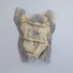 Metal torso, Metal Wall Art Modern Abstract Sculpture, Wall Art decor