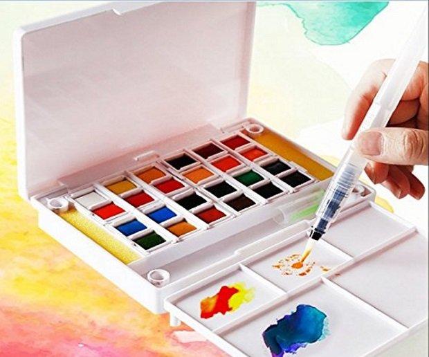 Artify Watercolor Field Sketch Set
