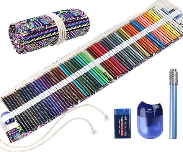 Colored Pencils Set for Adult Coloring Books (72-Count)