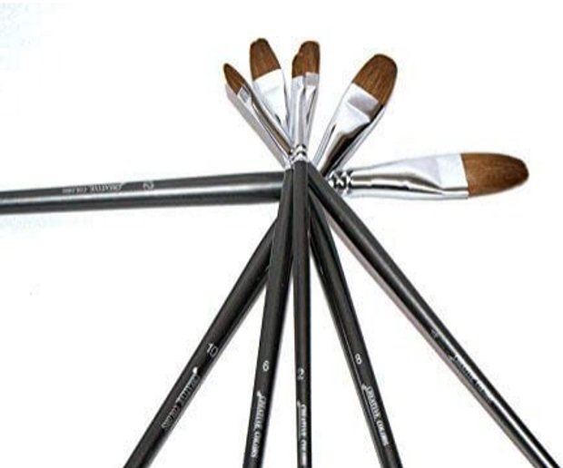 Filbert Paint Brush Set