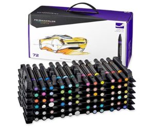 ARTIFY Alcohol Brush Markers Brush & Chisel Dual Tips Professional Artist  Mar