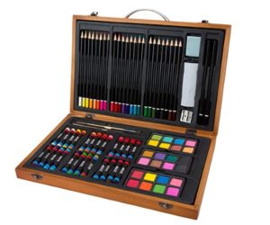 ALEX Toys Artist Studio 150piece Portable Art Set for Draw Paint