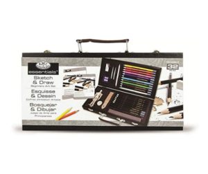 ROYAL BRUSH RYLRSET-DS3000 Sketching and Drawing Artist Set for Beginners, Multicolor