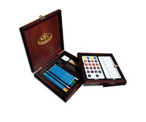 Royal & Langnickel RSET-WPEN1600 Premier Watercolor Pencil Drawing Art Set