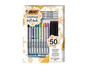 BIC KCP50-AST Markers and Coloring Set