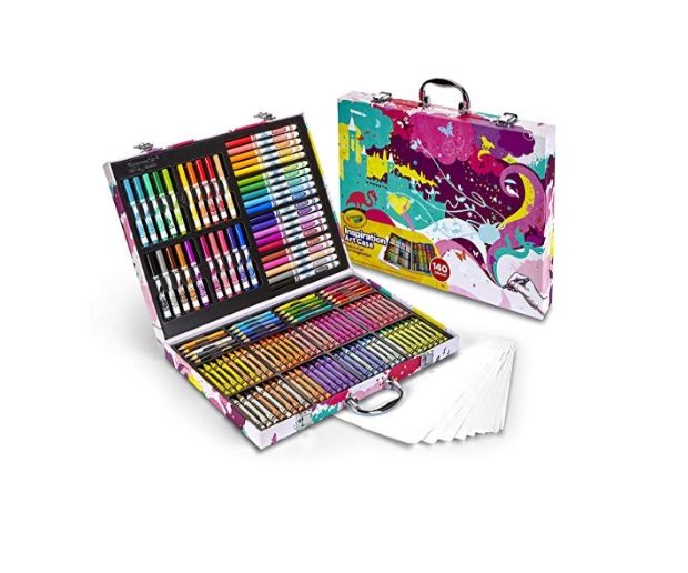 Crayola Inspiration Art Case, Pink Portable Art Studio