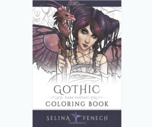 Gothic - Dark Fantasy Coloring Book