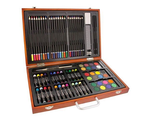 U.S. Art Supply 82 Piece Deluxe Art Set