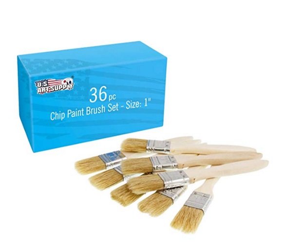 US Art Supply 36 Pack Paint Brushes