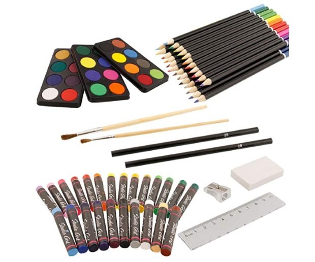 US Art Supply 82 Piece Deluxe Art Set