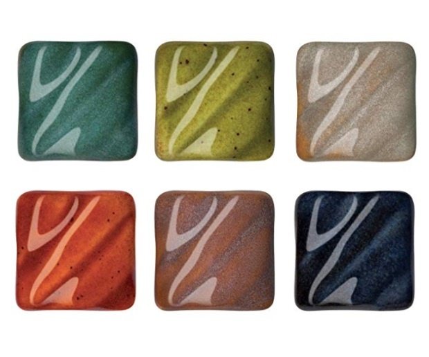 AMACO Potters Choice Lead-Free Non-Toxic Glaze Set