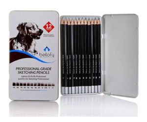 Bellofy 12 Drawing Pencils
