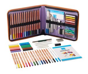 Colour Block 40 Piece Drawing Travel Art Set