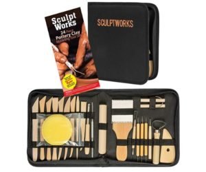 SculptWorks Clay Pottery Sculpting Tool Set