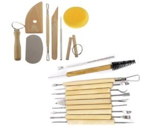 Gimiton 11 Pcs Clay Pottery Sculpting Tools