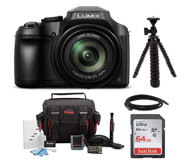 Panasonic LUMIX FZ80 4K Camera Bundle