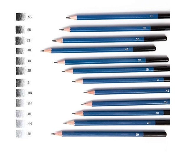 Lightwish Drawing Sketching Pencils, 36 Pcs Professional Art