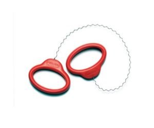 Mudwire - Red Handle Curly Cutoff Tool