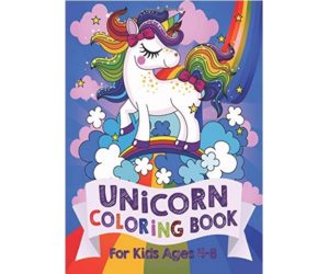 Unicorn Coloring Book: For Kids Ages 4-8