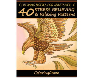 Coloring Books For Adults Volume 4