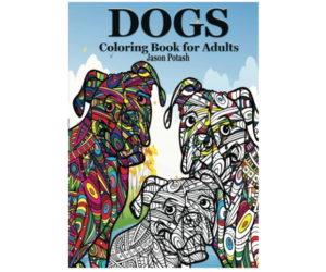 Dogs Coloring Book For Adults