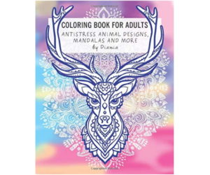 Coloring Book for Adults Animals,_Mandalas