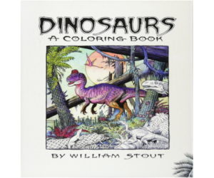 Dinosaurs: A Coloring Book by William Stout