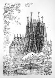 Sagrada Familia Barcelona by Filip