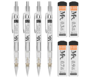 MozArt Supplies Mechanical Pencil Set