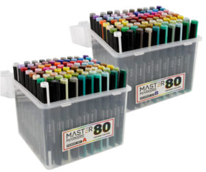 Mega Set of 160 Color Mastermarkers