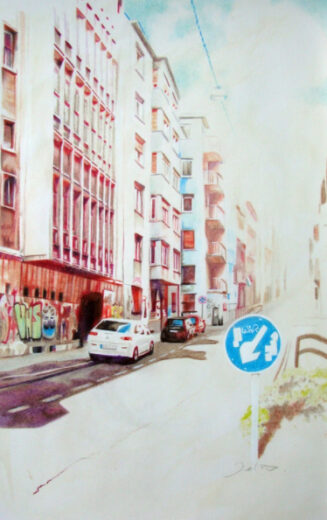 Budapest Street by Joanne Hill