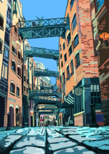 A3 Shad Thames by Tom Jones-Berney