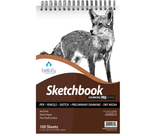 Bellofy 100 Sheet Sketch Book
