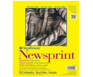 Strathmore 300 Series Newsprint Pad