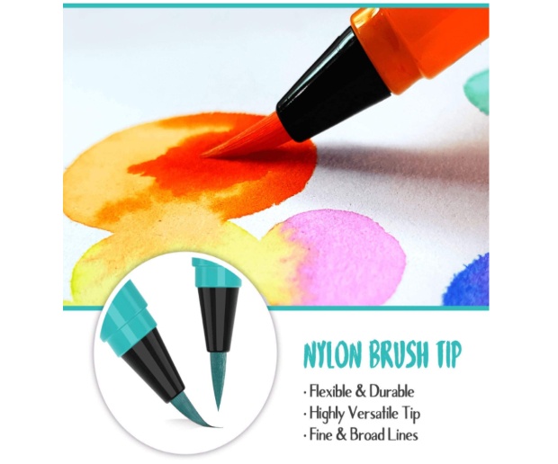 Chalkola Watercolor Brush Pens