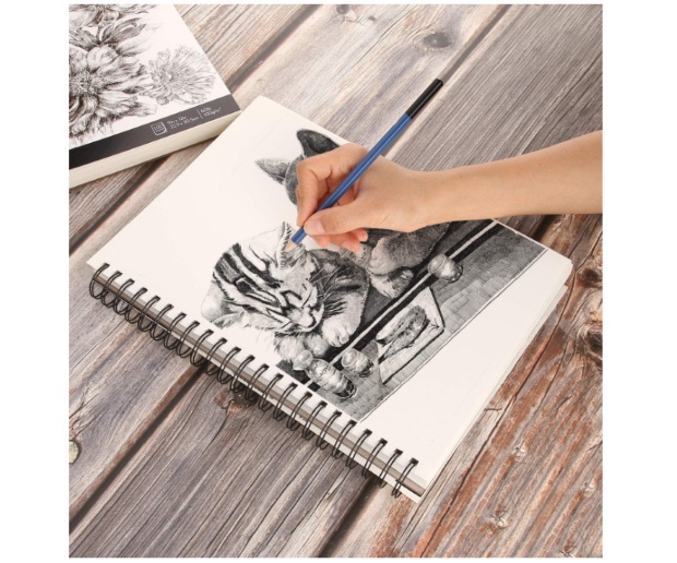 AGPTEK 9''X12" Sketch Books 2 Pack