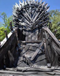 Iron Throne by Kristeen and Hayley Allinson-Kuehn