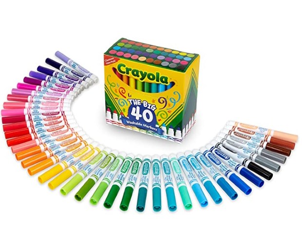 Crayola Bold Broad Line Washable Markers 8pc (case of 24)